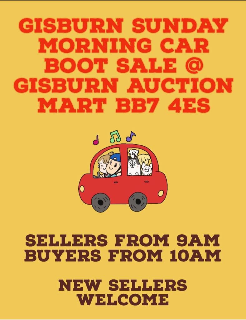 Gisburn Auction Mart Car Boot Sale