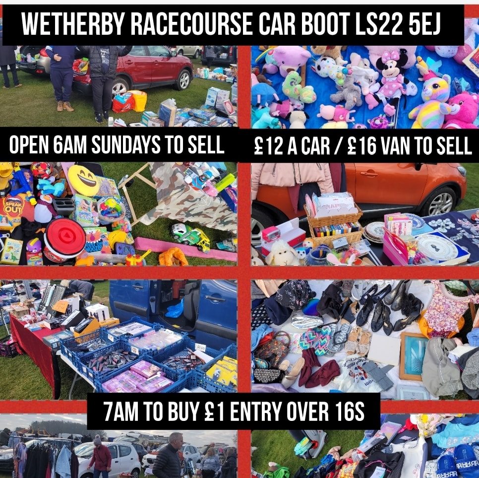 Wetherby Racecourse Car Boot Sale