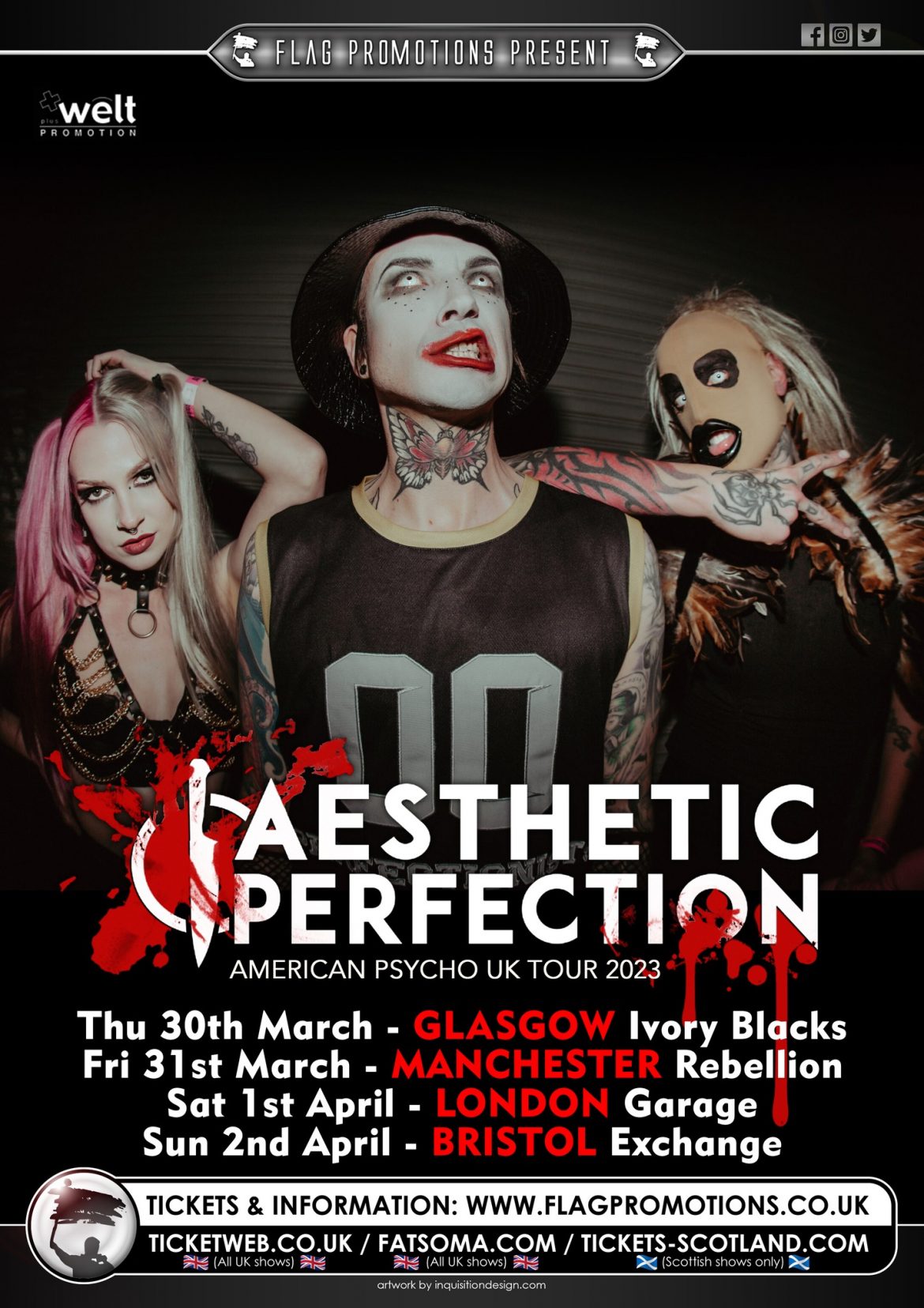 Aesthetic Perfection UK TOUR